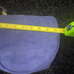 Chloé Blue Suede Women's Bag